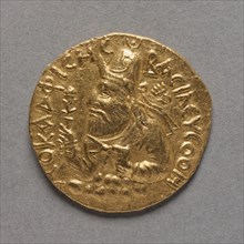Coin of Kushan King Vima Kadphises, 100-200s. Creator: Unknown.