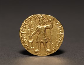 Coin of Kushan King Vasudeva I, c. AD 142/145-174/177. Creator: Unknown.
