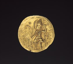 Coin of Kushan King Vasudeva II, 200s. Creator: Unknown.