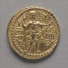 Coin: Havishka (reverse), c. 106-149 AD. Creator: Unknown.