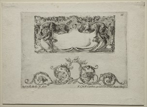 Collection of Various Caprices and New Designs of Cartouches and Ornaments: No 16. Creator: Stefano Della Bella (Italian, 1610-1664).