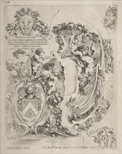 Collection of Various Caprices and New Designs of Cartouches and Ornaments: No. 2. Creator: Stefano Della Bella (Italian, 1610-1664).