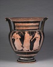 Column Krater, c. 470-460 BC. Creator: Pig Painter (Greek), attributed to.