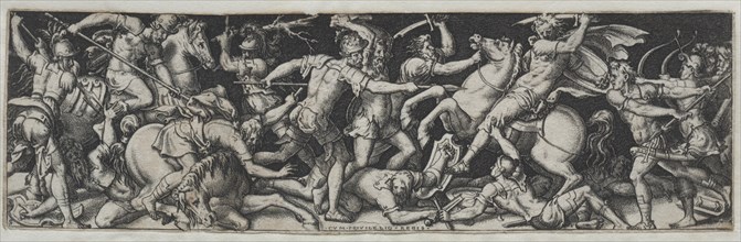 Combats and Triumphs No. 11. Creator: Etienne Delaune (French, 1518/19-c. 1583).