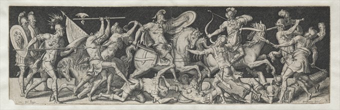 Combats and Triumphs No. 12. Creator: Etienne Delaune (French, 1518/19-c. 1583).