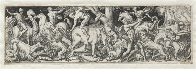 Combats and Triumphs No. 6. Creator: Etienne Delaune (French, 1518/19-c. 1583).