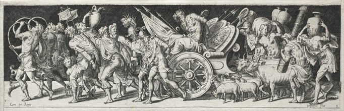 Combats and Triumphs, probably 1560s. Creator: Etienne Delaune (French, 1518/19-c. 1583).