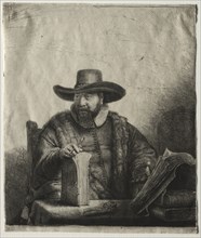 Cornelis Claesz Anslo, Mennonite Preacher, 1641. Creator: Rembrandt van Rijn (Dutch, 1606-1669).