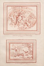Corsica e Satiro, 1762-1763. Creator: William Ryland (British, 1732-1783).