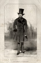 Costumes d Humann, 1843. Creator: Paul Gavarni (French, 1804-1866).