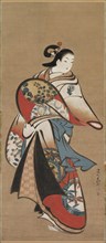 Courtesan, 1716-1735. Creator: Matsuno Chikanobu (Japanese).