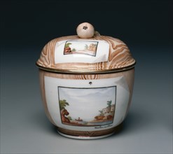Covered Bowl, c. 1775. Creator: Niderviller Factory (French).