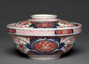 Covered Bowl: Imari Ware with Lid , 1800s. Creator: Unknown.