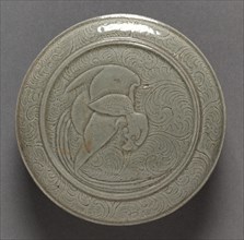 Covered Box: Yue Ware (lid), 907-960. Creator: Unknown.