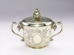 Covered Cup, 1686. Creator: Unknown.