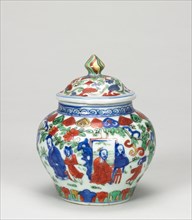 Covered Jar, 1573-1620. Creator: Unknown.