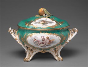 Covered Tureen (Terrine du roi), 1756. Creator: Sèvres Porcelain Manufactory (French, est. 1740).