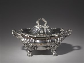 Covered Tureen, c. 1830-1850. Creator: Unknown.