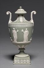 Covered Urn, c. 1800. Creator: Wedgwood Factory (British).