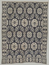 Coverlet, mid 19th century. Creator: Unknown.