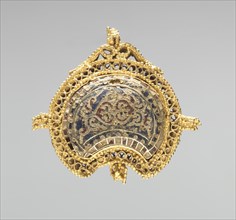 Crescent-Shaped Pendant, 1000-1100. Creator: Unknown.