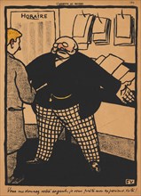 Crimes and Punishments XII, 759: You give me your money, 1869. Creator: Félix Vallotton (French, 1865-1925).