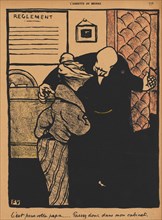 Crimes and Punishments XIX, 776: It's about your father , 1872. Creator: Félix Vallotton (French, 1865-1925).