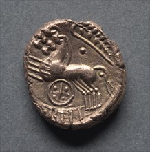 Cunobeline Stater (reverse), c. 10-40 A.D.. Creator: Unknown.