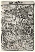 Dance of Death: The Sailor, c. 1526. Creator: Hans Holbein (German, 1497/98-1543).