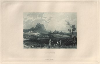 Das Malerische und Romantische Rheinland: Gerolstein, 1928. Creator: Henry Winkles (British, 1801-1900); Kurt Schroeder.