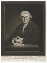 David Garrick, 1779. Creator: Thomas Watson (British, 1743 (?)-1781).