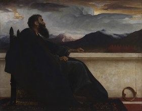 David: "Oh, that I had wings like a Dove! For then would I fly away, and be at rest." Psalm 55:6, 18 Creator: Frederic Leighton (British, 1830-1896).