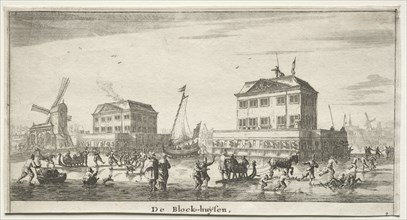 De Block-huysen. Creator: Reinier Nooms (Dutch, c. 1623-1667).