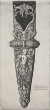 Design for Dagger Sheath. Creator: Wenceslaus Hollar (Bohemian, 1607-1677).