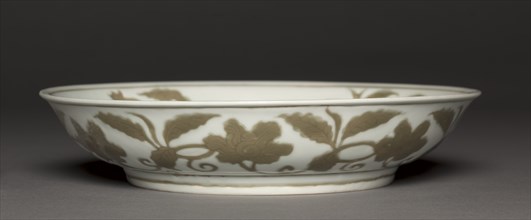Dish with Flowers and Fruit, 1488-1505. Creator: Unknown.
