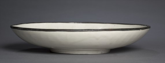 Dish: Ding ware, 12th Century. Creator: Unknown.
