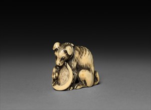 Dog with Shell, 18th century. Creator: Unknown.