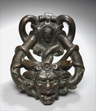 Doorknocker with Gorgon Head, mid 1500s. Creator: Unknown.