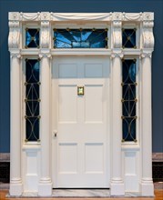 Doorway from the Isaac Gillet House, Painesville, Ohio, 1821. Creator: Jonathan Goldsmith (American, 1783-1847); Lewis Firm (American), and.