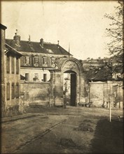 Doorway to Sèvres Factory, c. 1852. Creator: Louis-Rémy Robert (French, 1811-1882).