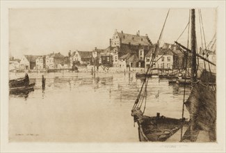 Dordrecht, 1885. Creator: Charles Adams Platt (American, 1861-1933).