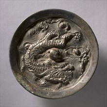 Dragon Mirror, mid 14th Century - mid 17th Century. Creator: Unknown.