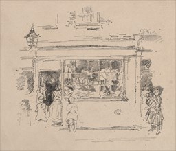 Drury Lane Rags, 1888. Creator: James McNeill Whistler (American, 1834-1903).