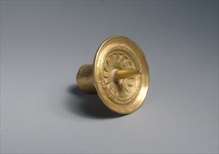 Ear Spool, c. 400-900. Creator: Unknown.