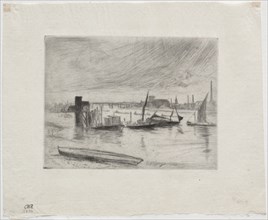 Early Morning, Battersea. Creator: James McNeill Whistler (American, 1834-1903).