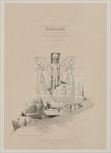 Egypt and Nubia, Volume I: Frontispiece, 1846. Creator: Louis Haghe (British, 1806-1885); F.G.Moon, 20 Threadneedle Street, London.