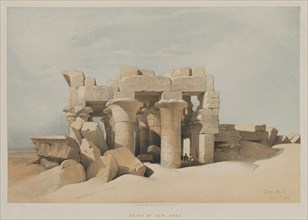 Egypt and Nubia, Volume I: Kom-Ombo, 1846. Creator: Louis Haghe (British, 1806-1885); F.G.Moon, 20 Threadneedle Street, London.