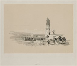 Egypt and Nubia, Volume I: Siout - Upper Egypt, 1847. Creator: Louis Haghe (British, 1806-1885); F.G.Moon, 20 Threadneedle Street, London.