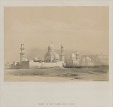 Egypt and Nubia, Volume III: Tombs of the Memlooks, Cairo, 1849. Creator: Louis Haghe (British, 1806-1885); F.G.Moon, 20 Threadneedle Street, London.