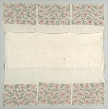 Embroidered Bed Spread, 18th century. Creator: Unknown.